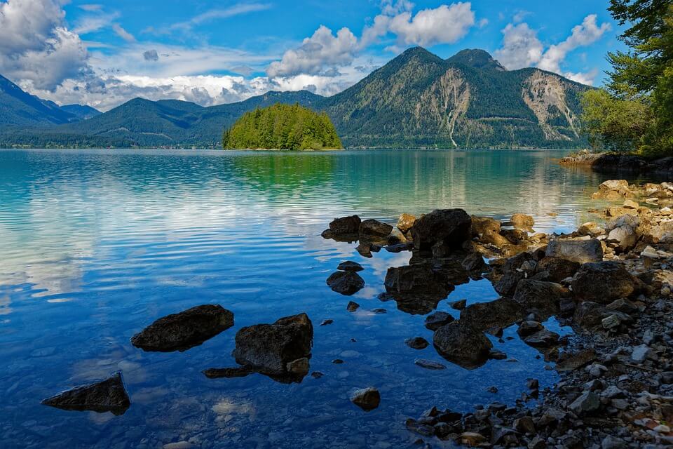 Красиві озера Німеччини з фото - Вальхензее