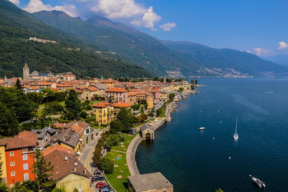 Найбільші озера Італії - Маджоре